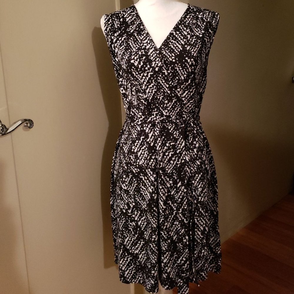 Faux wrap front dress - Large